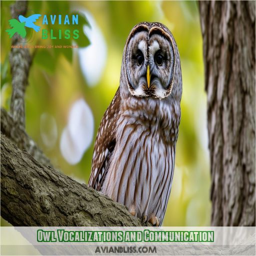 Owl Vocalizations and Communication