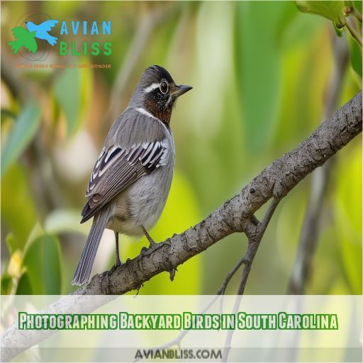 Photographing Backyard Birds in South Carolina