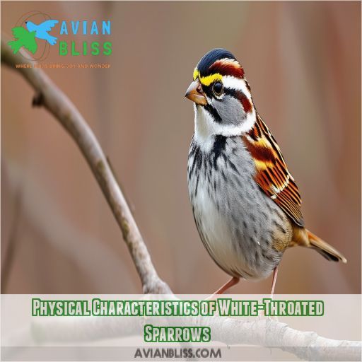 Physical Characteristics of White-Throated Sparrows