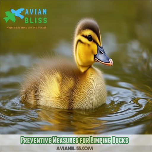 Preventive Measures for Limping Ducks