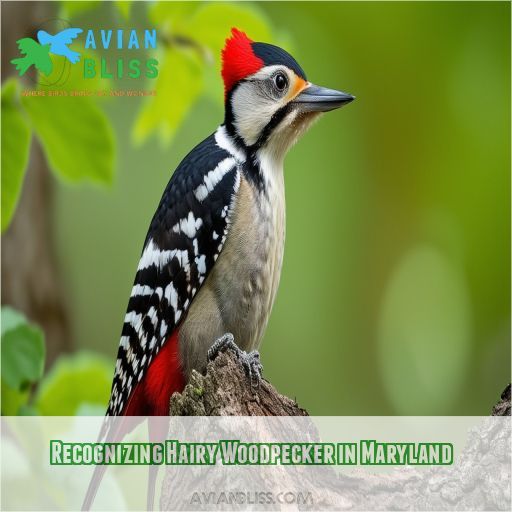 Recognizing Hairy Woodpecker in Maryland