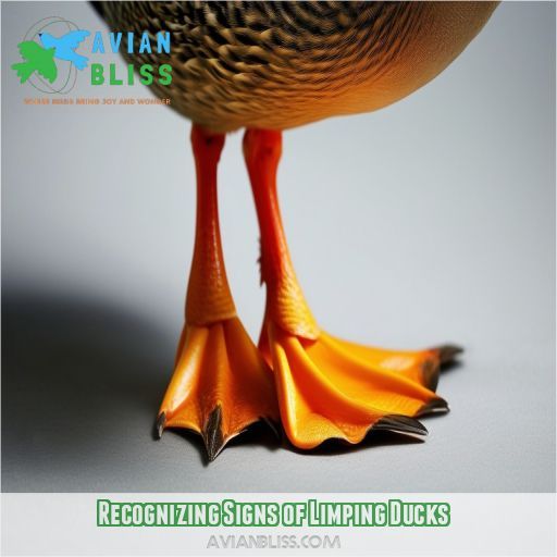 Recognizing Signs of Limping Ducks