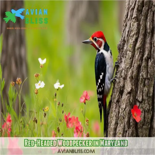 Red-Headed Woodpecker in Maryland