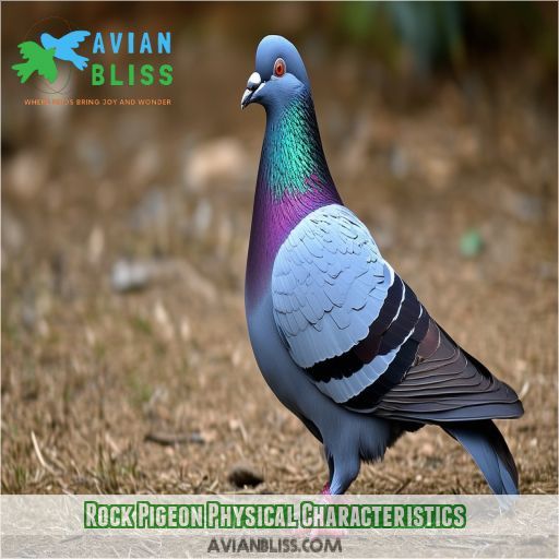 Rock Pigeon Physical Characteristics