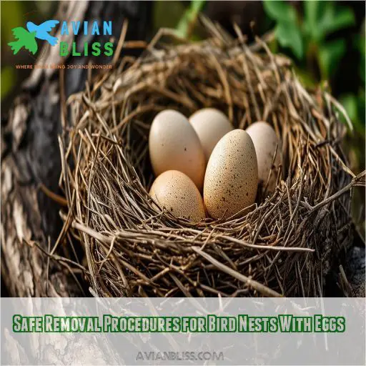 Safe Removal Procedures for Bird Nests With Eggs