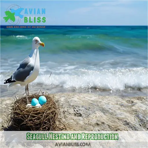 Seagull Nesting and Reproduction