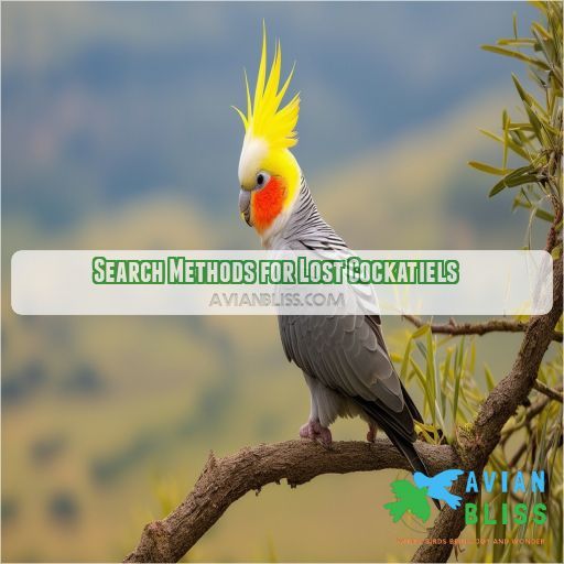 Search Methods for Lost Cockatiels