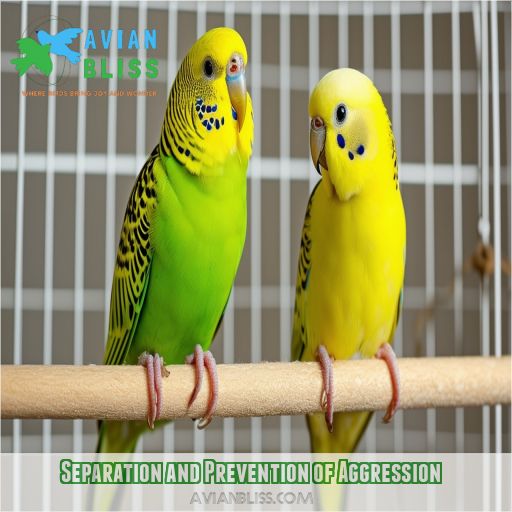 Separation and Prevention of Aggression
