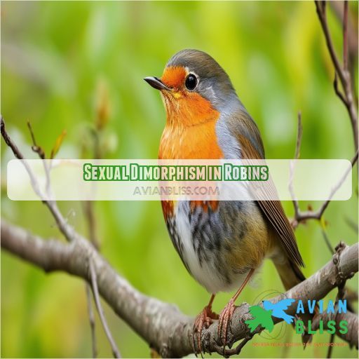 Sexual Dimorphism in Robins