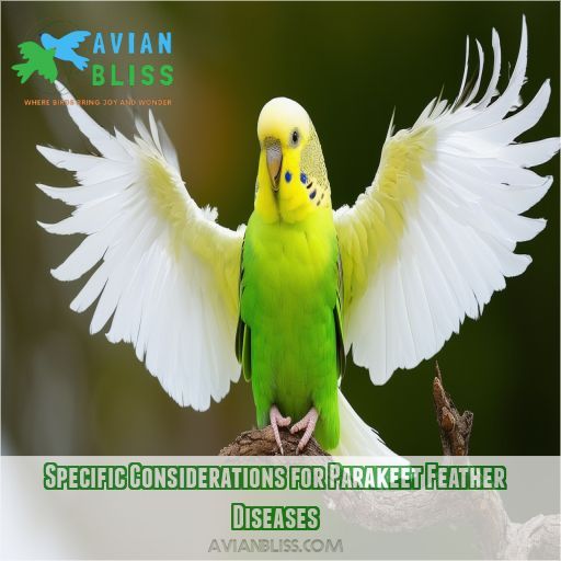 Specific Considerations for Parakeet Feather Diseases