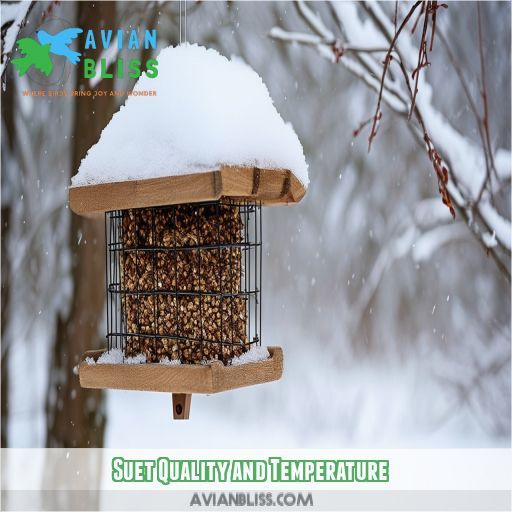 Suet Quality and Temperature