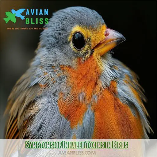 Symptoms of Inhaled Toxins in Birds