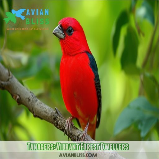 Tanagers: Vibrant Forest Dwellers