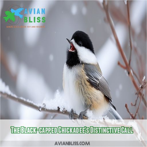 The Black-capped Chickadee