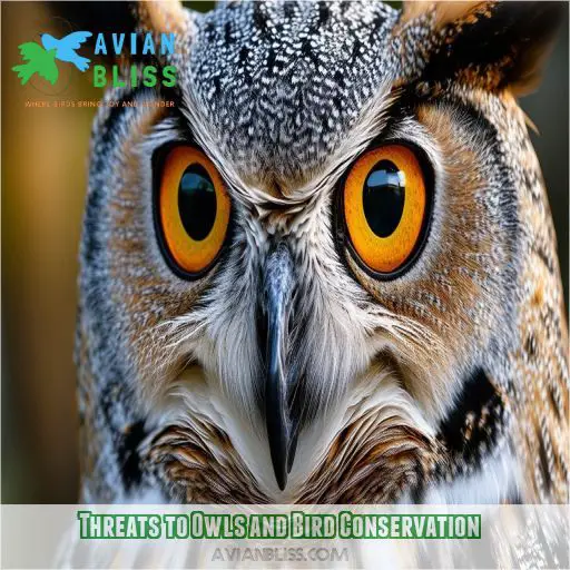 Threats to Owls and Bird Conservation