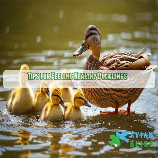 Tips for Feeding Healthy Ducklings