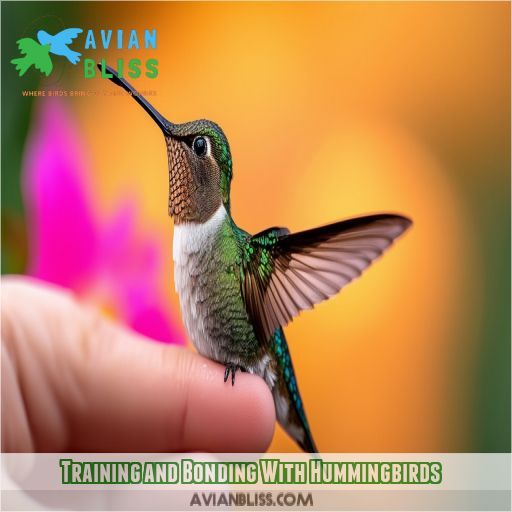 Training and Bonding With Hummingbirds