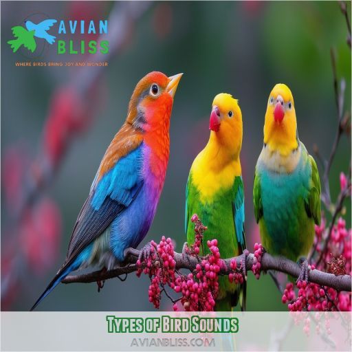 Types of Bird Sounds