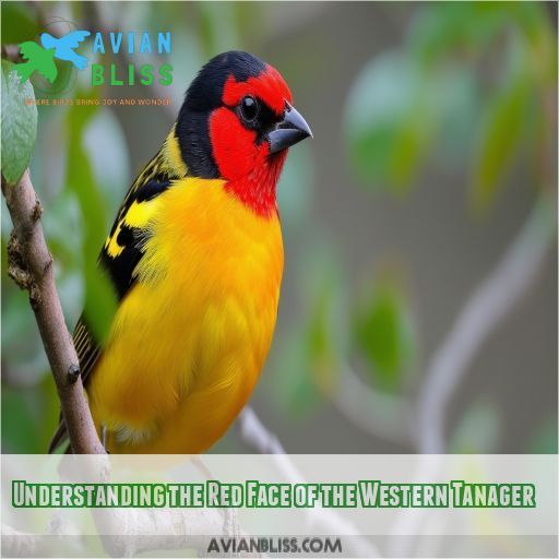 Understanding the Red Face of the Western Tanager