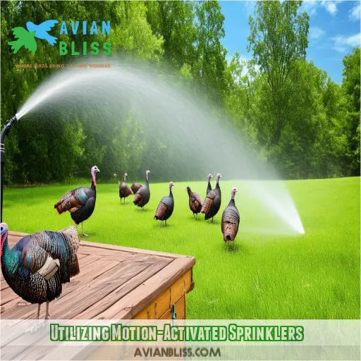 Utilizing Motion-Activated Sprinklers