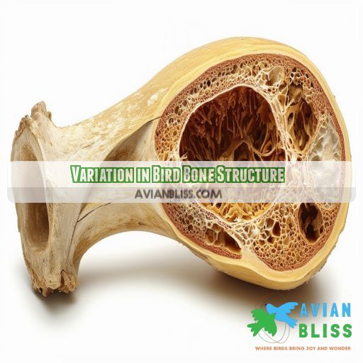 Variation in Bird Bone Structure