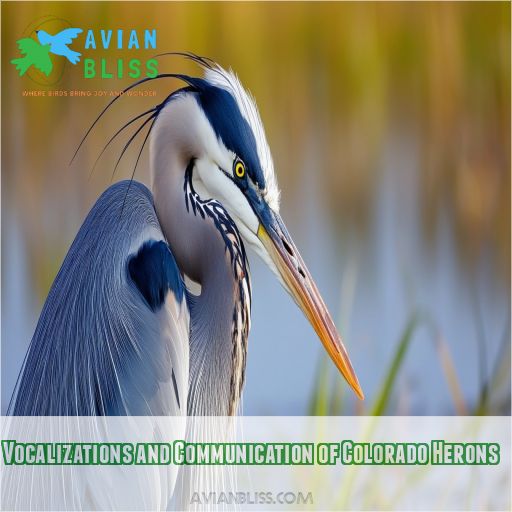 Vocalizations and Communication of Colorado Herons