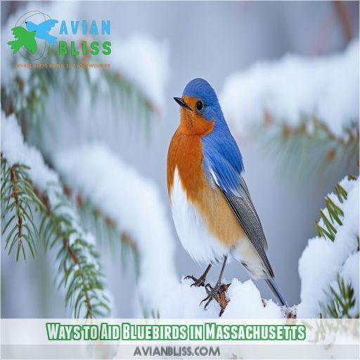 Ways to Aid Bluebirds in Massachusetts