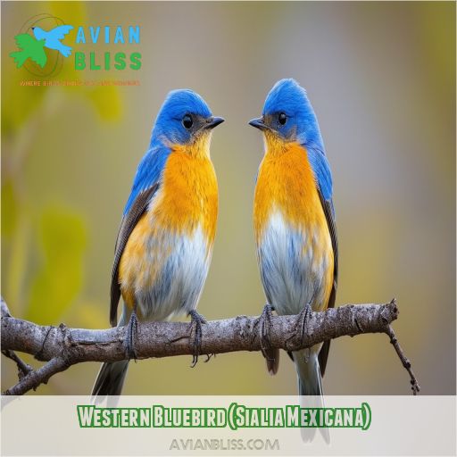 Western Bluebird (Sialia Mexicana)