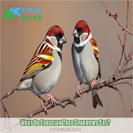 What Do Eurasian Tree Sparrows Eat