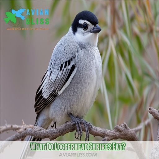 What Do Loggerhead Shrikes Eat