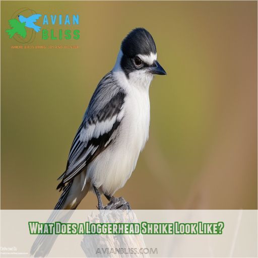 What Does a Loggerhead Shrike Look Like