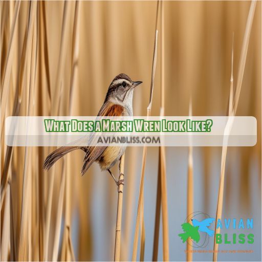 What Does a Marsh Wren Look Like