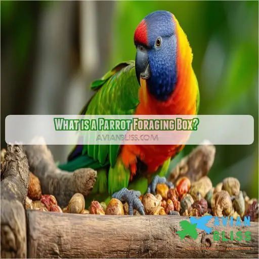 What is a Parrot Foraging Box