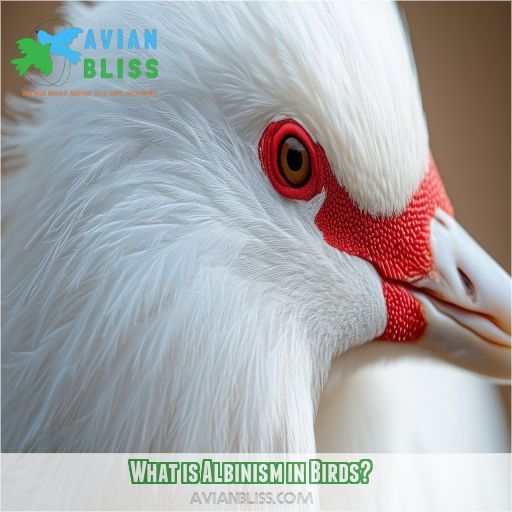 What is Albinism in Birds