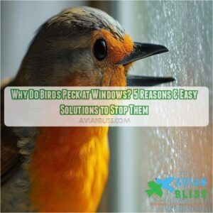 Why Do Birds Peck at Windows