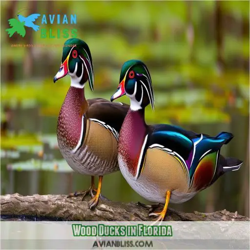 Wood Ducks in Florida