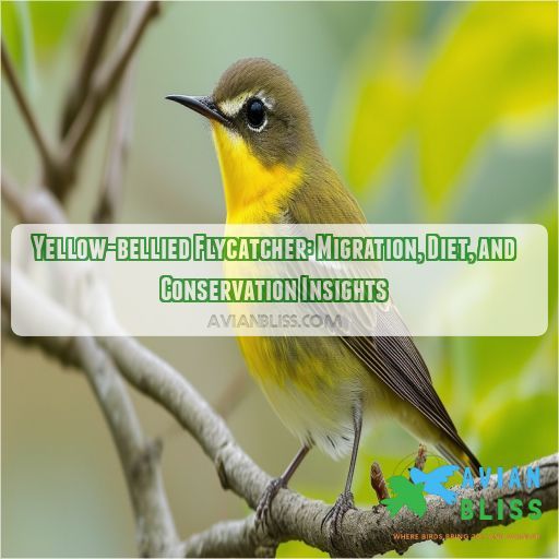 yellow bellied flycatcher