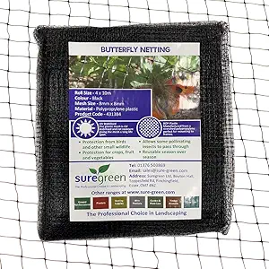 4mx10m Butterfly Netting 8mm x