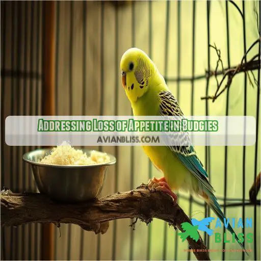 Addressing Loss of Appetite in Budgies