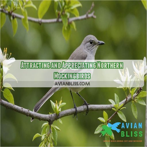 Attracting and Appreciating Northern Mockingbirds