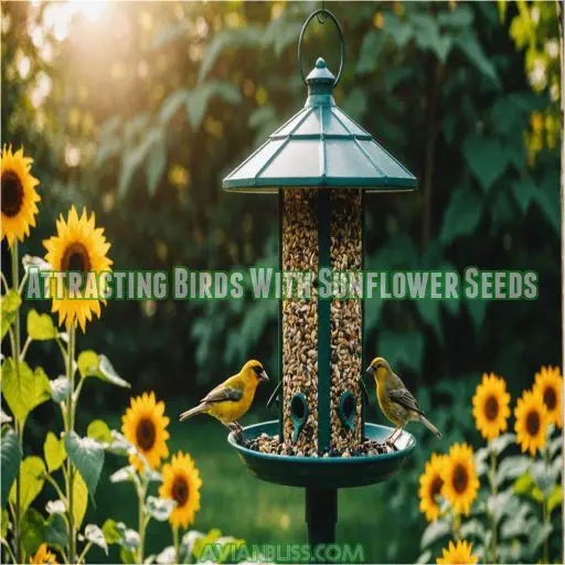 Attracting Birds With Sunflower Seeds