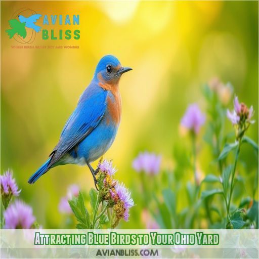 Attracting Blue Birds to Your Ohio Yard