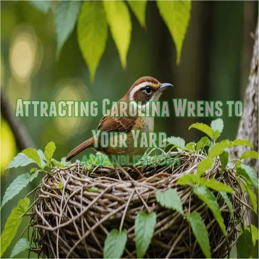 Attracting Carolina Wrens to Your Yard