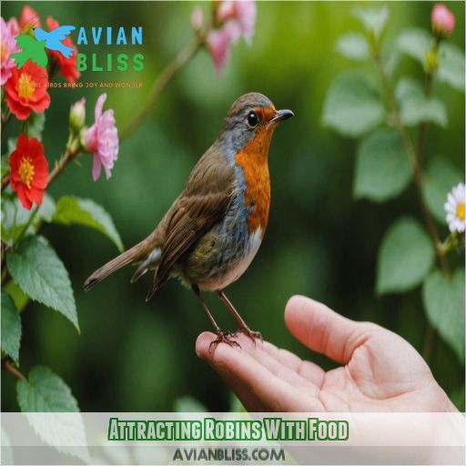 Attracting Robins With Food