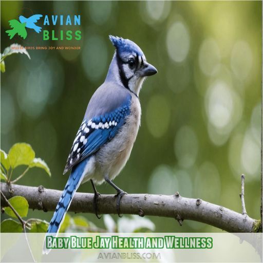 Baby Blue Jay Health and Wellness