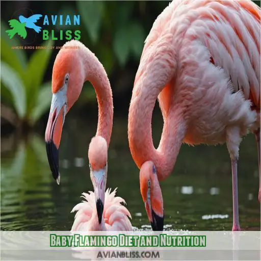 Baby Flamingo Diet and Nutrition