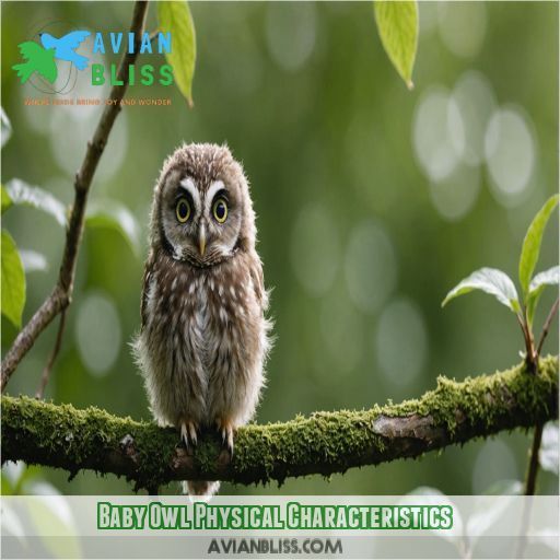 Baby Owl Physical Characteristics