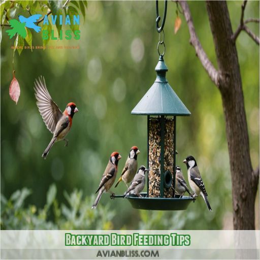 Backyard Bird Feeding Tips