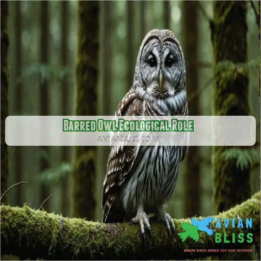 Barred Owl Ecological Role