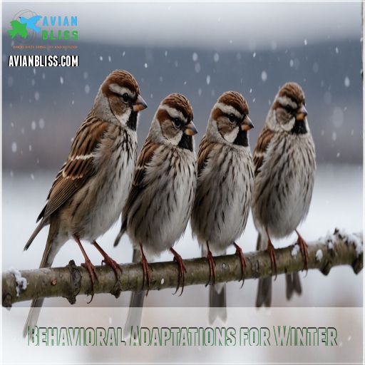 Behavioral Adaptations for Winter